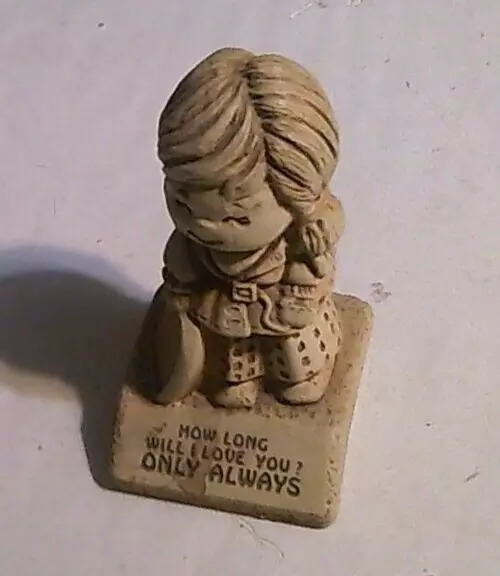 Paula Figurine - how long will i love you? Only always vintage sillisculpt