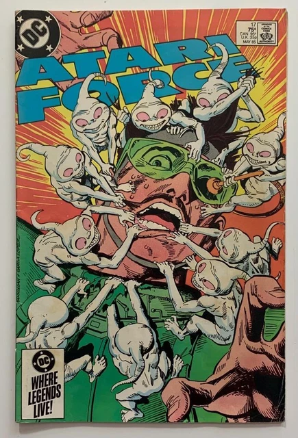 Atari Force #17. (DC 1985) VG/FN condition Copper Age Issue.