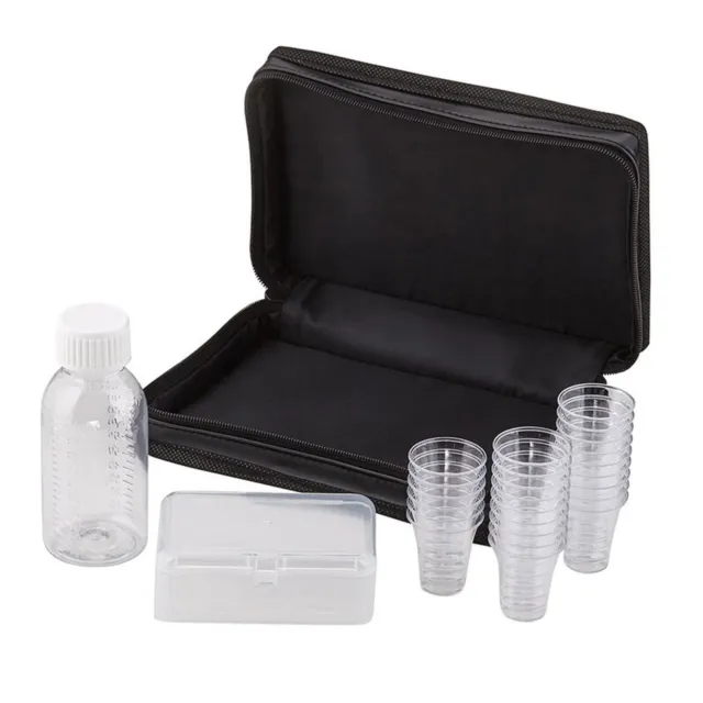 Portable Communion Set  - Case: 4-1/2"W x 5"H x 2"D - HOLDS 24 DISPOSABLE CUPS