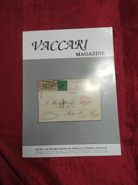Vaccari Magazine Philatelic and Historical Information Postal No.59 Mag. 2018