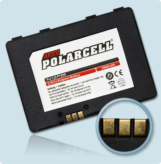 PolarCell Batterie pour Lg P7200 rechange LGLP - gaem Accu