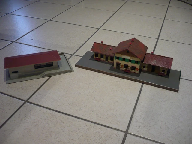 LOT DE 2 Maquettes Montées De 2 Serres Pour Plantes Et Fleurs H0 EUR 14,90 - FR