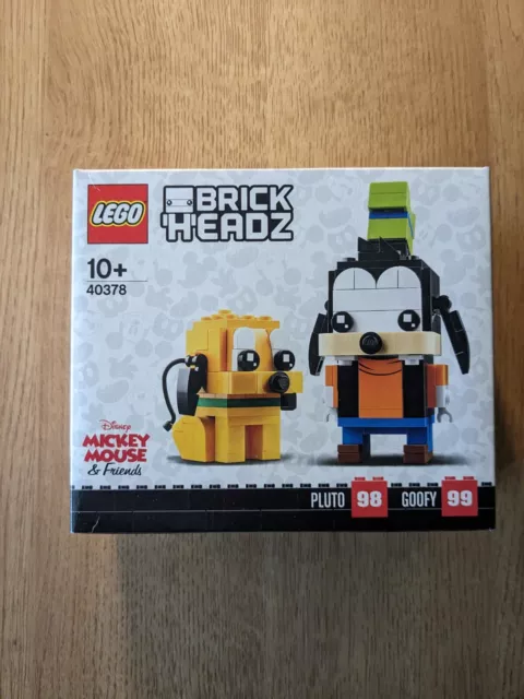 Lego Disney BrickHeadz 40378 Dingo et Pluto Neuf scellé