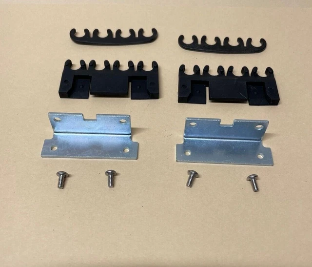 1970 1971 Mustang Boss 302 351 Valve Cover Brackets & Plug Wire Separators
