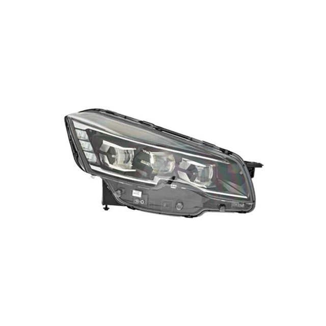 Phare 206 Phare Droit DAPa 206155052 | Ampoules H7/H7 | Homologué E13 Phare Droit Voiture