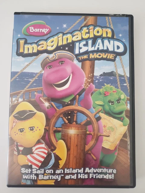 BARNEY IMAGINATION ISLAND The Movie DVD 2004 Hit Entertainment