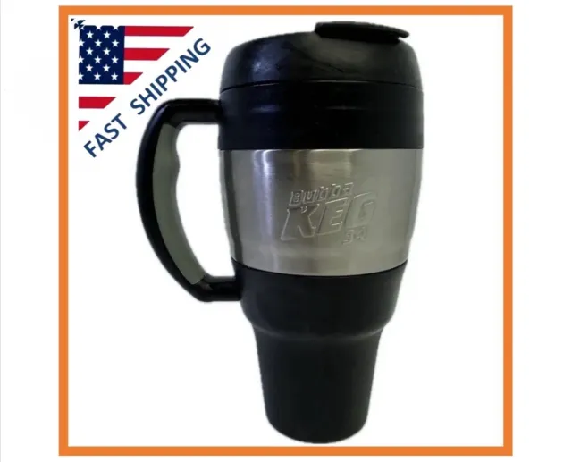 Bubba Keg 34 oz Insulated Stainless Travel Mug by INZONE Black Great Condition