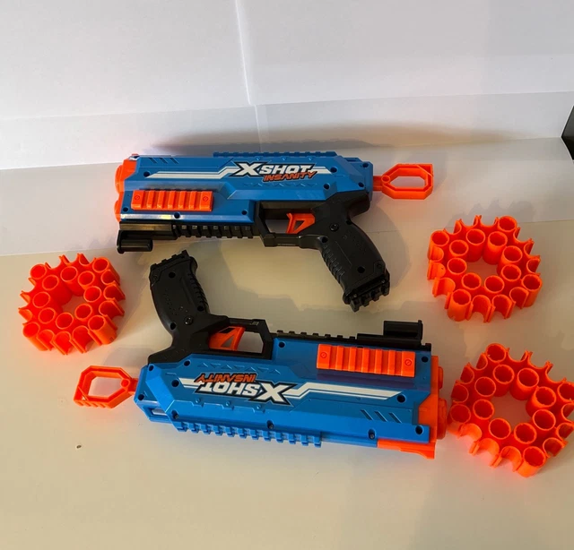 Pistolet XSHOT Insanity Manic Zuru : King Jouet, Nerf Et Jeux De Tirs Zuru