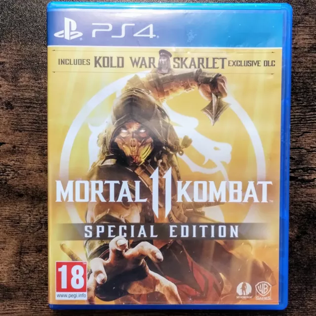 "Mortal Kombat 11 Special Edition" Game for PS4