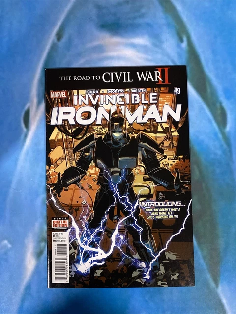 Invincible Iron Man #9 Marvel 2016 1st Print First Appearance of Riri Williams !