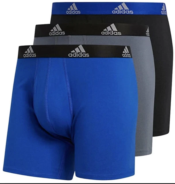 3 Pack Boxer Briefs - Icon Cotton Stretch