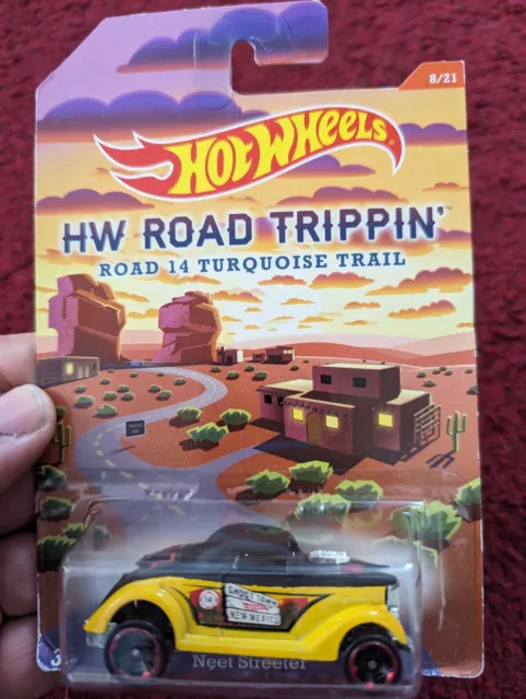 Hot Wheels Nert Streeter - 2014 HW Road Trippin' Series - Yellow Version