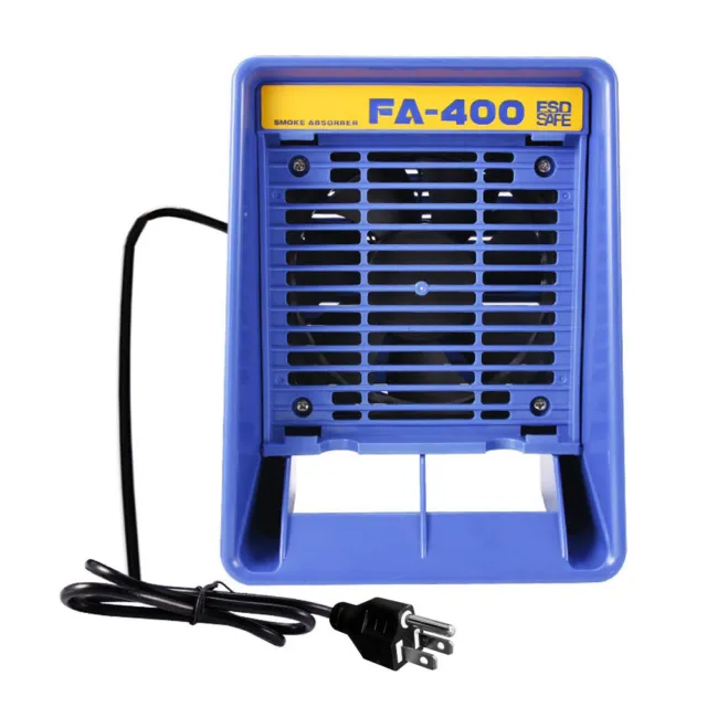 FA-400 Solder Iron  Absorber Fume Extractor Soldering Air Blower W6C4