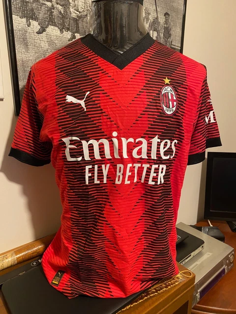 Maglia Milan 2 Calabria Serie A 2023/24 Match Worn Vs Fiorentina