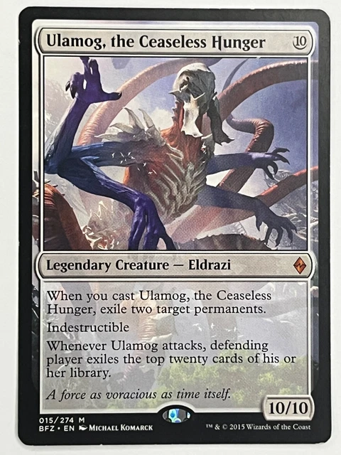 Ulamog's Reclaimer 4x FOIL BFZ MTG Battle for Zendikar Uncommon NM blue Ulamog's Reclaimer 4x FOIL BFZ MTG Battle for Zendikar Uncommon NM blue