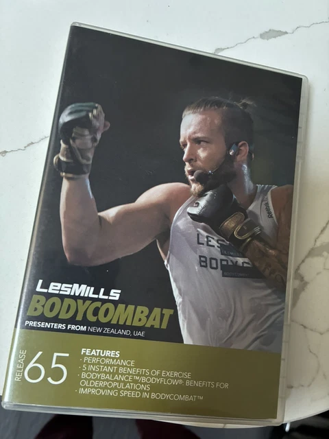 LES MILLS BODYCOMBAT BODY COMBAT 66 DVD CD and notes- EUR 32,68
