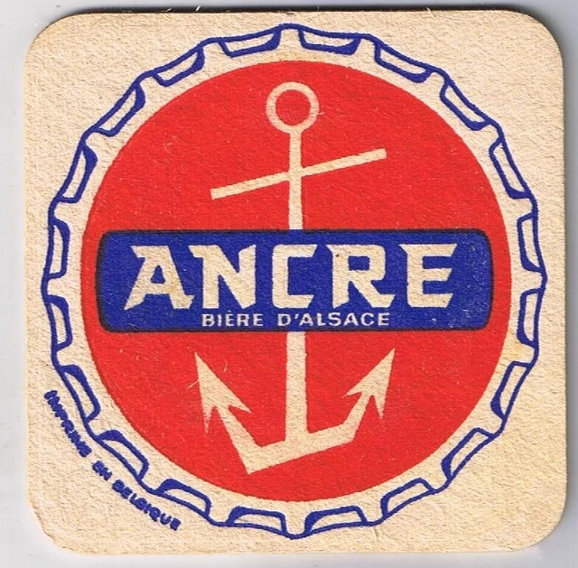 Beer Coaster Ancre Biere D'Alsace