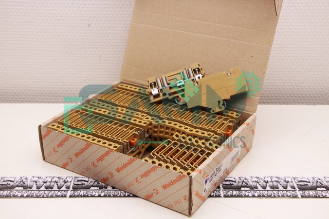 WEIDMULLER SAKT 2/LT 4STB TERMINAL BLOCK (46 PCS) New