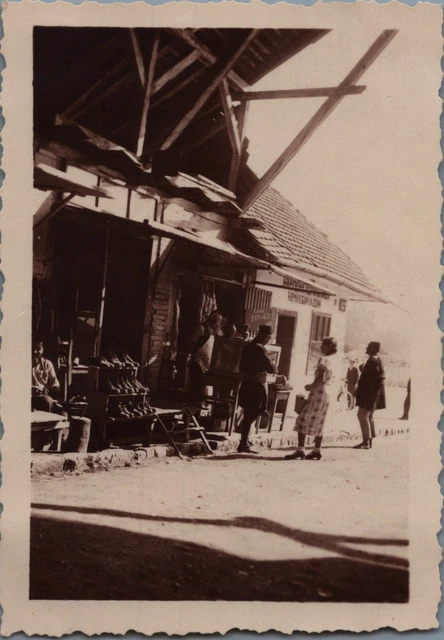 Tirage Vintage Original Yougoslavie Jajce, Femmes Bosniaques, Circa 1930, 9x6cm