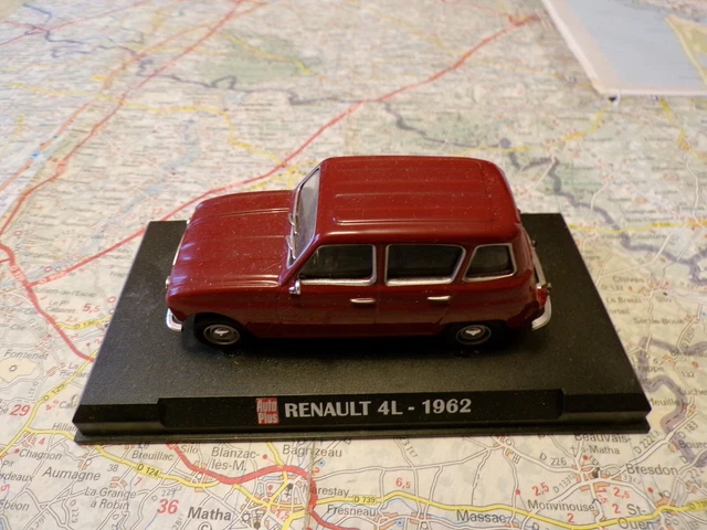 Maquette Renault 4 Monté-Carlo 1962 - NOREV 1/43, Boîte Vitrine, état Neuf