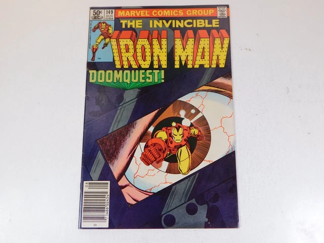 The Invincible Iron Man #149 DOOMQUEST - Dr. Doom Newsstand Edition