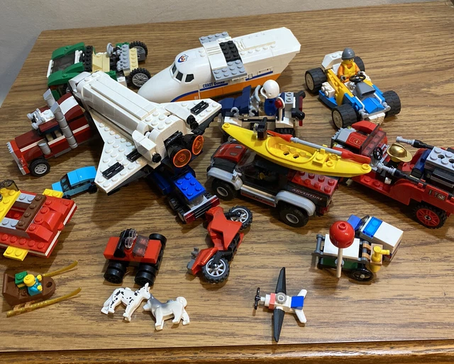 Lego Mixed Lot 1LB 10 Oz Plane Cars Space Shuttle Semi Firetruck Pickup ATV Lego Mixed Lot 1LB 10 Oz Plane Cars Space Shuttle Semi Firetruck Pickup ATV