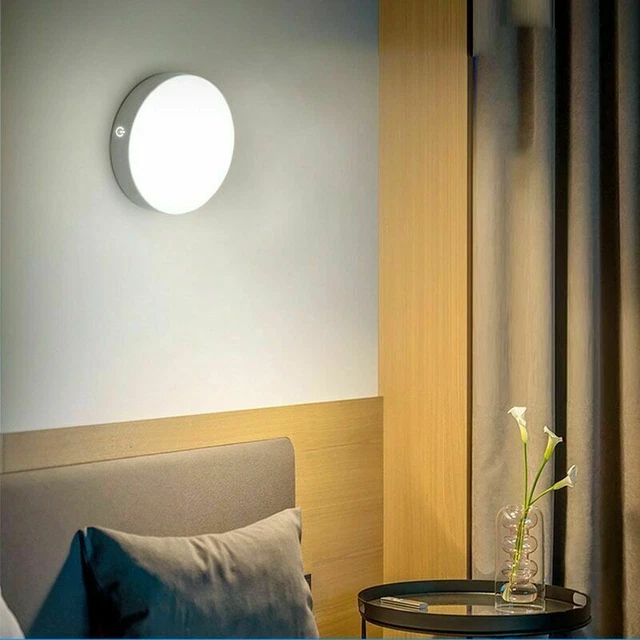 Magnetic Wireless Body Motion Sensor LED Night Light Stair Wall Lamp USB Powered
