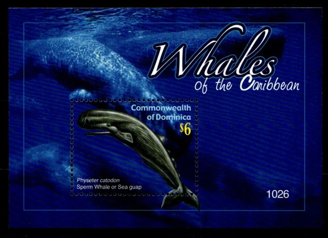 Dominica Block 549 with 4114 Mint Animals #GW352