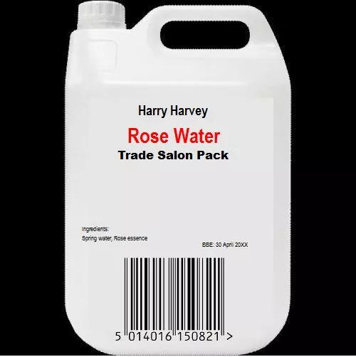 2 x 1L Rose Water for food grade 2L litres culinary, trade bulk pack wholesale