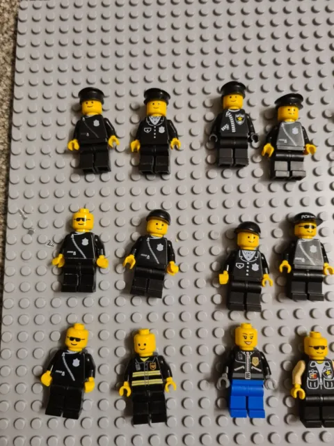 Lego Minifiguren Konvolut Polizei Und Feuerwehr Aus Diversen Releasejahren Plus 2