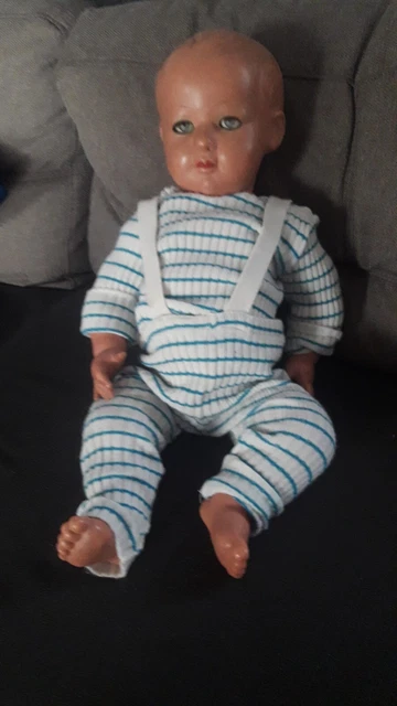 Petit Collin - Poupée Petitcollin marque tête de aigle - 1950