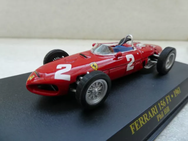 Ixo ? Pour Presse Ferrari 156 F1 1961 P. Hill Neuf En Blister Ouvert