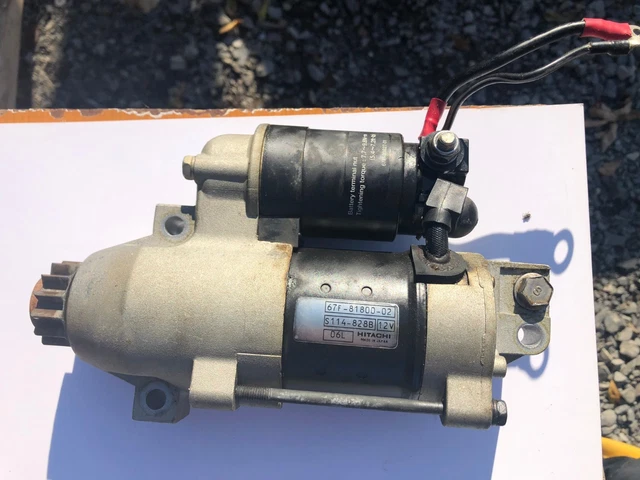 demareur   pour 100 cv yamaha 4 tps carbu