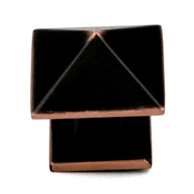 Hickory Hardware Studio P3014-OBH Oil-Rubbed Bronze 1" Square Cabinet Knob Pull
