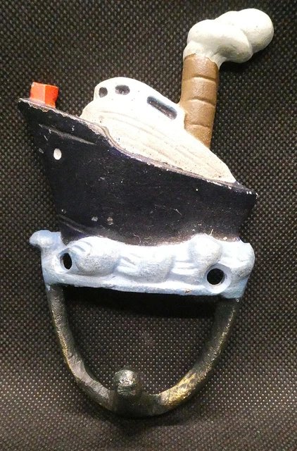 Retro Cast Iron Wall Mount Ship Hook