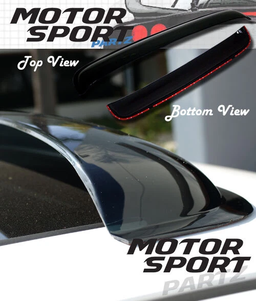 Window Shade Sun Moon Roof Rain Guard Visor 3mm For Small Vehicle 880mm 34.6"