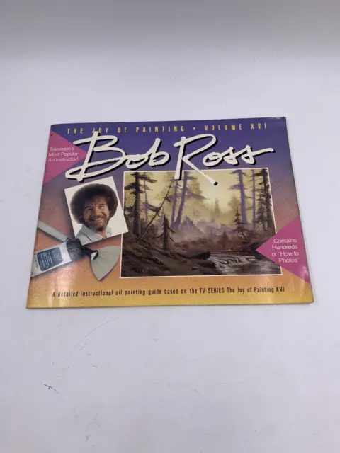 Libro de Bob Ross La alegría de pintar volumen XVI