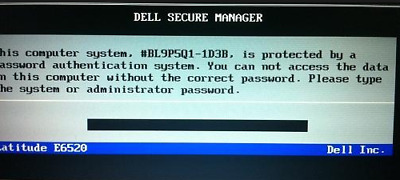 DELL Bios Unlock / Removal Type  595B /D35B /2A7B /1D3B/ 1F66/ 6FF1/ 1F5A/ BF97