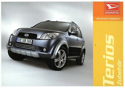 DAIHATSU TERIOS ACCESSORI prospetto 2006 D brochure ACCESSORI ACCESSORIES 