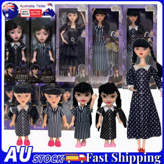 6-11in Movie Wednesday Addams Dolls Kid Girls Birthday Gift Action Figure Toy💖