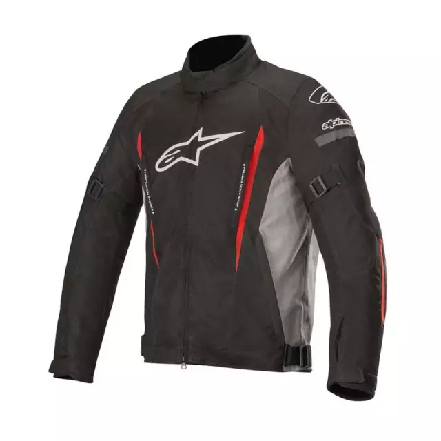 Alpinestars Motorrad Gunner V2 Wp Jacke Schwarz Grau Rot