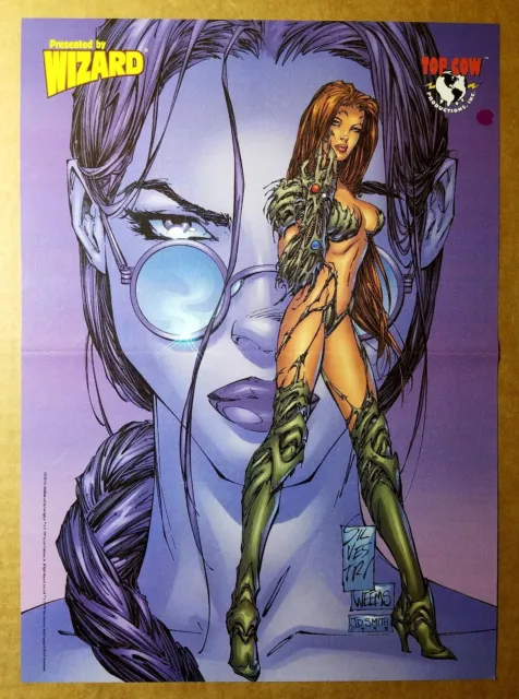 Witchblade Tomb Raider 1 Top Cow Comics Poster by Marc Silvestri