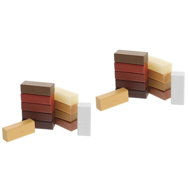 2 Sets Reparaturset Für Holzböden Ausbesserungsmarker Bodenfliesen Möbel