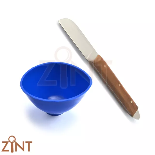 Dental Plaster Spatula Wax  Carving Alginate  Mixing Bowl Instruments