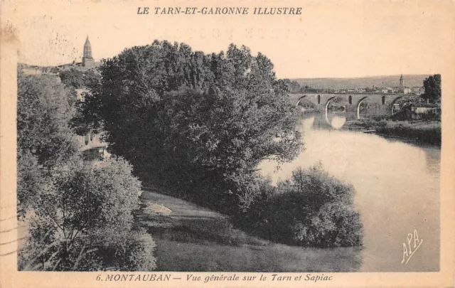MONTAUBAN - Vue générale sur le Tarn et Sapiac - Le Tarn et Garonne illustré