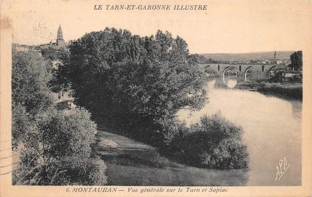 MONTAUBAN - Vue générale sur le Tarn et Sapiac - Le Tarn et Garonne illustré