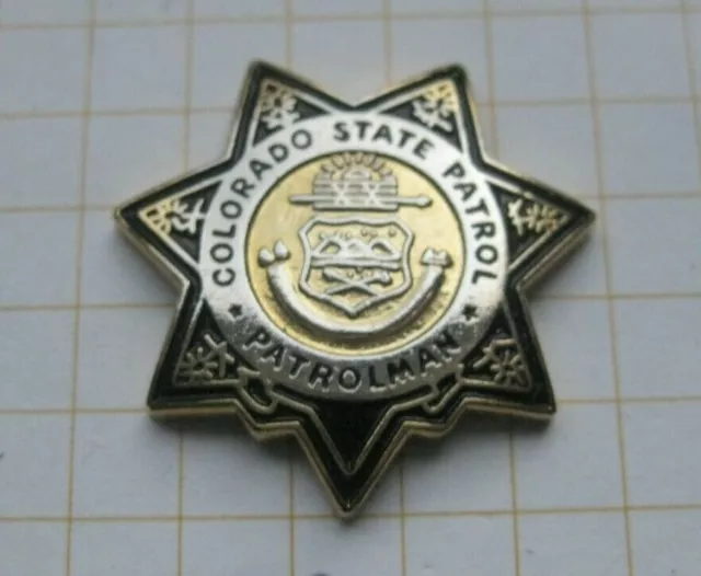 COLORADO STATE PATROL  / USA / POLICE / POLIZEI..Städte&Länder-Pin (702)