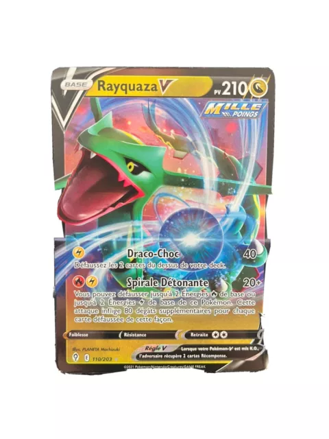 carte pokemon EB07 Rayquaza V 110/203