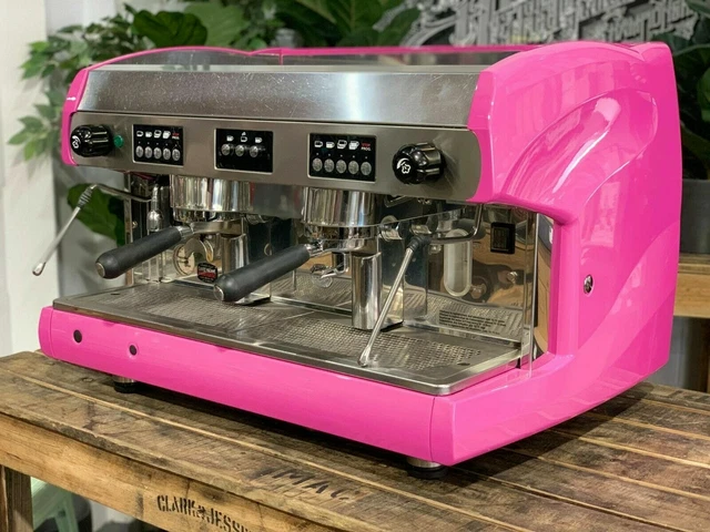 Macchina Da Caffè Espresso Rosa Caldo Wega Polaris 2 Gruppo Caffè... 9