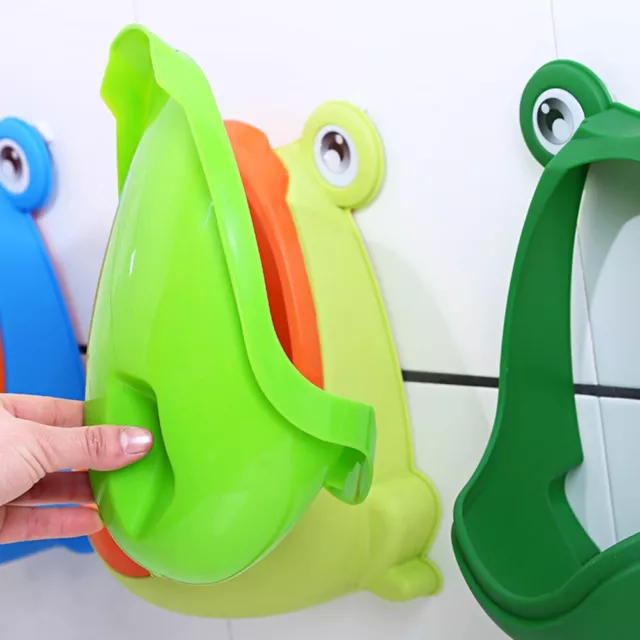 Boys Toilet Potty Kid Training Frog Bathroom Urinal Cute Baby Pee Frog Shape USA